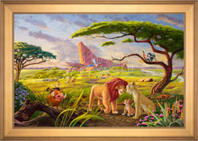 Load image into Gallery viewer, Disney The Lion King Remember Who You Are - Limited Edition Canvas (JE - Jewel Edition)
