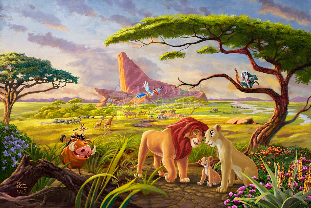 Disney The Lion King Remember Who You Are - Limited Edition Canvas (SN - Standard Numbered)