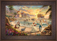 Load image into Gallery viewer, Disney Little Mermaid Celebration of Love - Limited Edition Canvas (JE - Jewel Edition) Limited Edition Canvas - Art Of Entertainment

