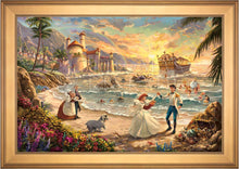 Load image into Gallery viewer, Disney Little Mermaid Celebration of Love - Limited Edition Canvas (JE - Jewel Edition) Limited Edition Canvas - Art Of Entertainment
