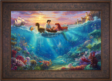 Load image into Gallery viewer, The Little Mermaid Falling in Love - Limited Edition Canvas (SN - Standard Numbered) - ArtOfEntertainment.com
