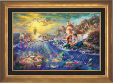 Load image into Gallery viewer, The Little Mermaid - Limited Edition Canvas (JE - Jewel Edition) - ArtOfEntertainment.com
