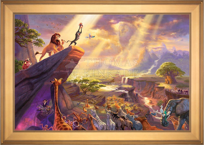 The Lion King - Limited Edition Canvas (SN - Standard Numbered) - ArtOfEntertainment.com
