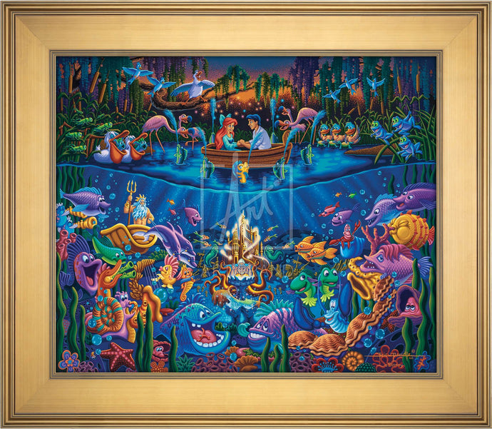 Little Mermaid - Part of Your World - Limited Edition Canvas (SN - Standard Numbered) - ArtOfEntertainment.com