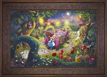 Load image into Gallery viewer, Disney Mad Hatter&#39;s Tea Party - Limited Edition Canvas (SN - Standard Numbered) - Art Of Entertainment
