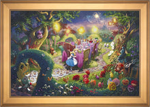 Load image into Gallery viewer, Disney Mad Hatter&#39;s Tea Party - Limited Edition Canvas (JE - Jewel Edition) Limited Edition Canvas - Art Of Entertainment
