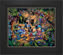 Load image into Gallery viewer, Mickey and Friends Exploring the Jungle - Limited Edition Canvas (AP - Artist Proof) - ArtOfEntertainment.com
