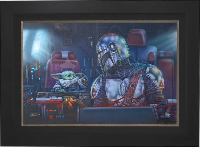 <em>The Mandalorian</em>™ - Two For The Road - Limited Edition Canvas (SN - Standard Numbered) - Art Of Entertainment