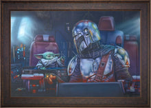 Load image into Gallery viewer, &lt;em&gt;The Mandalorian&lt;/em&gt;™ - Two For The Road - Limited Edition Canvas (SN - Standard Numbered) - Art Of Entertainment
