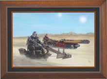 Load image into Gallery viewer, &lt;em&gt;The Mandalorian&lt;/em&gt;&trade; - The Marshal - Limited Edition Canvas (SN - Standard Numbered) - Art Of Entertainment
