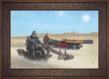 Load image into Gallery viewer, &lt;em&gt;The Mandalorian&lt;/em&gt;&trade; - The Marshal - Limited Edition Canvas (SN - Standard Numbered) - Art Of Entertainment
