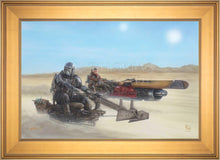 Load image into Gallery viewer, &lt;em&gt;The Mandalorian&lt;/em&gt;&trade; - The Marshal - Limited Edition Canvas (SN - Standard Numbered) - Art Of Entertainment
