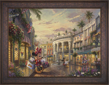 Load image into Gallery viewer, Minnie Rocks the Dots on Rodeo Drive - Limited Edition Canvas (JE - Jewel Edition) - ArtOfEntertainment.com
