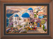 Load image into Gallery viewer, Disney Mickey and Minnie in Greece - Limited Edition Canvas (SN - Standard Numbered) - Art Of Entertainment
