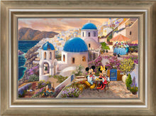 Load image into Gallery viewer, Disney Mickey and Minnie in Greece - Limited Edition Canvas (SN - Standard Numbered) - Art Of Entertainment
