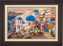 Load image into Gallery viewer, Disney Mickey and Minnie in Greece - Limited Edition Canvas (SN - Standard Numbered) - Art Of Entertainment

