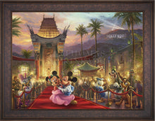 Load image into Gallery viewer, Mickey and Minnie in Hollywood - Limited Edition Canvas (SN - Standard Numbered) - ArtOfEntertainment.com

