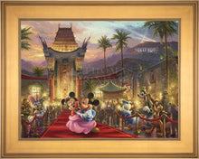 Load image into Gallery viewer, Mickey and Minnie in Hollywood - Limited Edition Canvas (SN - Standard Numbered) - ArtOfEntertainment.com

