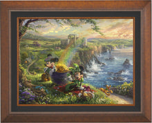 Load image into Gallery viewer, Mickey and Minnie in Ireland - Limited Edition Canvas (SN - Standard Numbered) - ArtOfEntertainment.com
