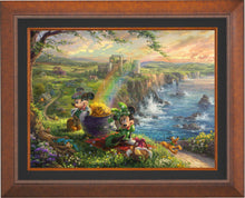 Load image into Gallery viewer, Disney Mickey and Minnie in Ireland - Limited Edition Canvas (JE - Jewel Edition)
