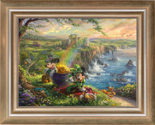Load image into Gallery viewer, Disney Mickey and Minnie in Ireland - Limited Edition Canvas (JE - Jewel Edition)
