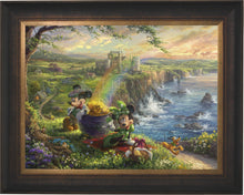 Load image into Gallery viewer, Mickey and Minnie in Ireland - Limited Edition Canvas (SN - Standard Numbered) - ArtOfEntertainment.com
