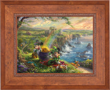 Load image into Gallery viewer, Disney Mickey and Minnie in Ireland - Limited Edition Canvas (JE - Jewel Edition)
