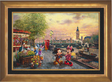 Load image into Gallery viewer, Disney Mickey and Minnie in London - Limited Edition Canvas (SN - Standard Numbered)

