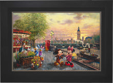 Load image into Gallery viewer, Disney Mickey and Minnie in London - Limited Edition Canvas (JE - Jewel Edition)
