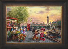 Load image into Gallery viewer, Disney Mickey and Minnie in London - Limited Edition Canvas (SN - Standard Numbered)
