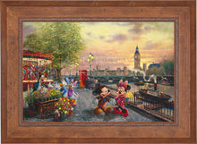 Load image into Gallery viewer, Disney Mickey and Minnie in London - Limited Edition Canvas (SN - Standard Numbered)
