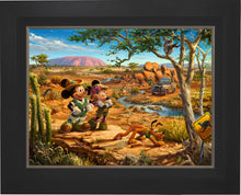 Load image into Gallery viewer, Mickey and Minnie in the Outback - Limited Edition Canvas (SN - Standard Numbered) - ArtOfEntertainment.com
