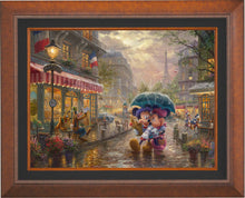 Load image into Gallery viewer, Disney Mickey and Minnie in Paris - Limited Edition Canvas (JE - Jewel Edition) - Art Of Entertainment
