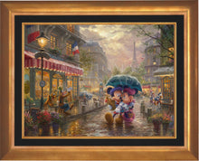 Load image into Gallery viewer, Disney Mickey and Minnie in Paris - Limited Edition Canvas (JE - Jewel Edition) - Art Of Entertainment

