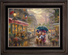 Load image into Gallery viewer, Disney Mickey and Minnie in Paris - Limited Edition Canvas (JE - Jewel Edition) - Art Of Entertainment
