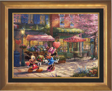 Load image into Gallery viewer, Mickey and Minnie - Sweetheart Caf&eacute; - Limited Edition Canvas (SN - Standard Numbered) - ArtOfEntertainment.com
