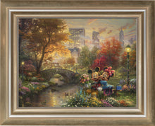 Load image into Gallery viewer, Mickey and Minnie - Sweetheart Central Park - Limited Edition Canvas (SN - Standard Numbered) - ArtOfEntertainment.com
