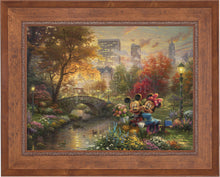 Load image into Gallery viewer, Mickey and Minnie - Sweetheart Central Park - Limited Edition Canvas (SN - Standard Numbered) - ArtOfEntertainment.com

