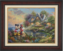 Load image into Gallery viewer, Mickey and Minnie - Sweetheart Cove - Limited Edition Canvas (SN - Standard Numbered) - ArtOfEntertainment.com
