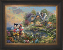 Load image into Gallery viewer, Mickey and Minnie - Sweetheart Cove - Limited Edition Canvas (SN - Standard Numbered) - ArtOfEntertainment.com
