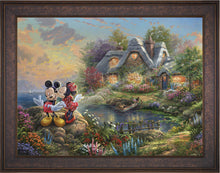 Load image into Gallery viewer, Mickey and Minnie - Sweetheart Cove - Limited Edition Canvas (SN - Standard Numbered) - ArtOfEntertainment.com
