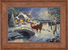 Load image into Gallery viewer, Mickey and Minnie Evening Sleigh Ride - Limited Edition Canvas (SN - Standard Numbered) - ArtOfEntertainment.com
