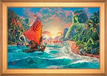 Load image into Gallery viewer, Disney Moana - Limited Edition Canvas (JE - Jewel Edition)
