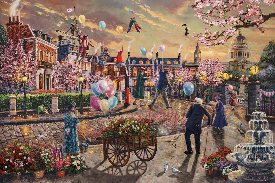 Disney Mary Poppins Returns - Limited Edition Canvas (SN - Standard Numbered) Limited Edition Canvas - Art Of Entertainment