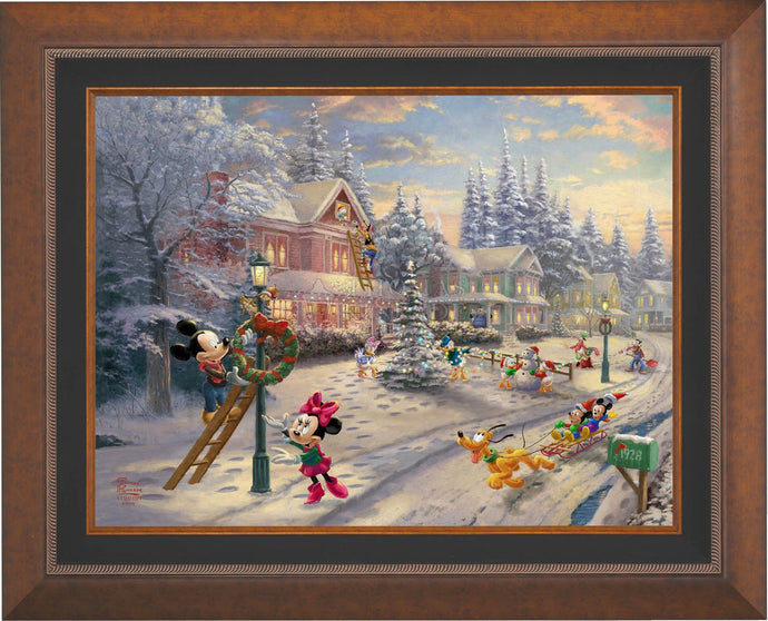 Mickey's Victorian Christmas - Limited Edition Canvas (SN - Standard Numbered) - ArtOfEntertainment.com
