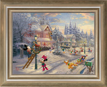 Load image into Gallery viewer, Mickey&#39;s Victorian Christmas - Limited Edition Canvas (SN - Standard Numbered) - ArtOfEntertainment.com
