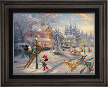 Load image into Gallery viewer, Mickey&#39;s Victorian Christmas - Limited Edition Canvas (SN - Standard Numbered) - ArtOfEntertainment.com
