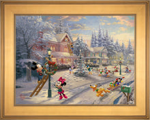 Load image into Gallery viewer, Mickey&#39;s Victorian Christmas - Limited Edition Canvas (SN - Standard Numbered) - ArtOfEntertainment.com
