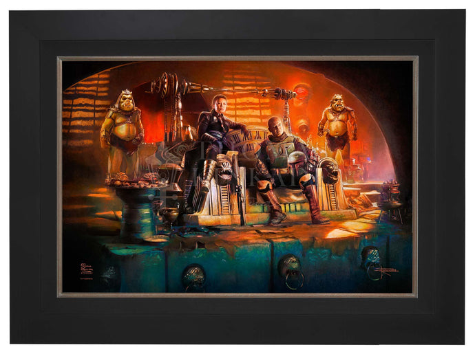 <em>The Book of Boba Fett</em>™ – A New Beginning - Limited Edition Canvas (SN - Standard Numbered) Limited Edition Canvas - Art Of Entertainment