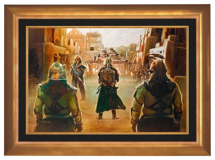<em>The Book of Boba Fett</em>™ – A New Challenge - Limited Edition Canvas (SN - Standard Numbered) Limited Edition Canvas - Art Of Entertainment
